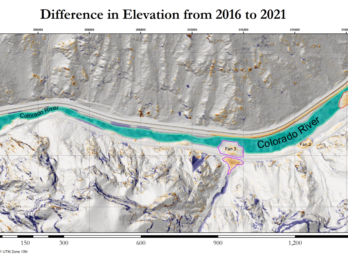 Changes in the Course of the Colorado River